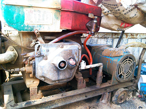 鱼峰单杠柴油机发电机出租